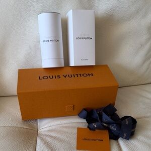 Louis Vuitton box and Météore Fragrance Packaging